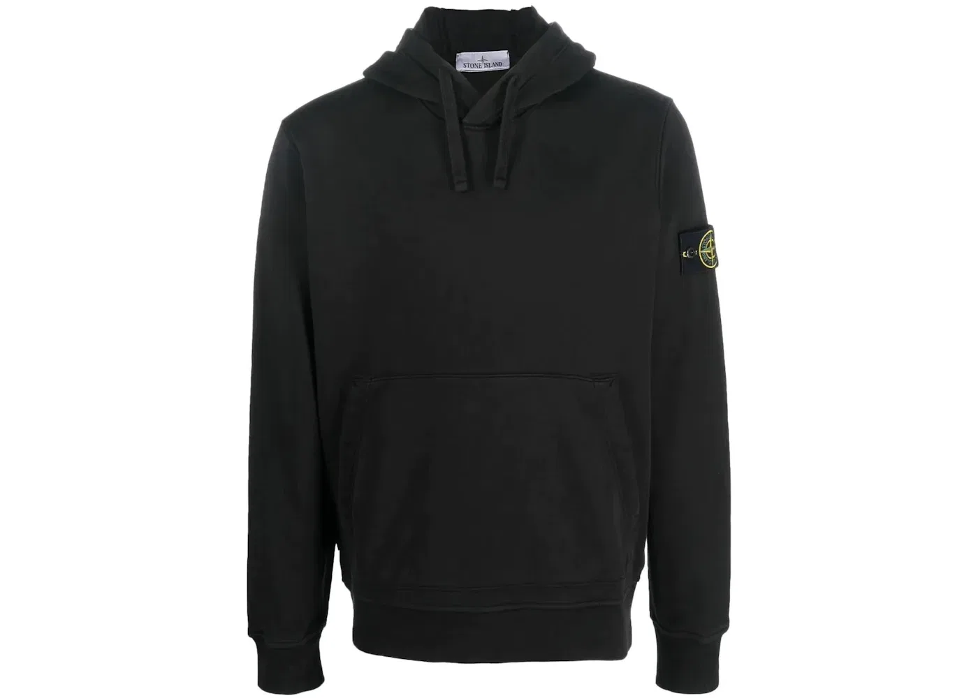 Мужская худи на молнии Stone Island , Black