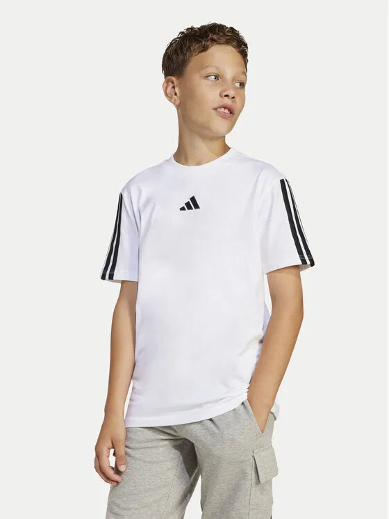 Футболка regular fit Essentials Adidas, белый — фото 3
