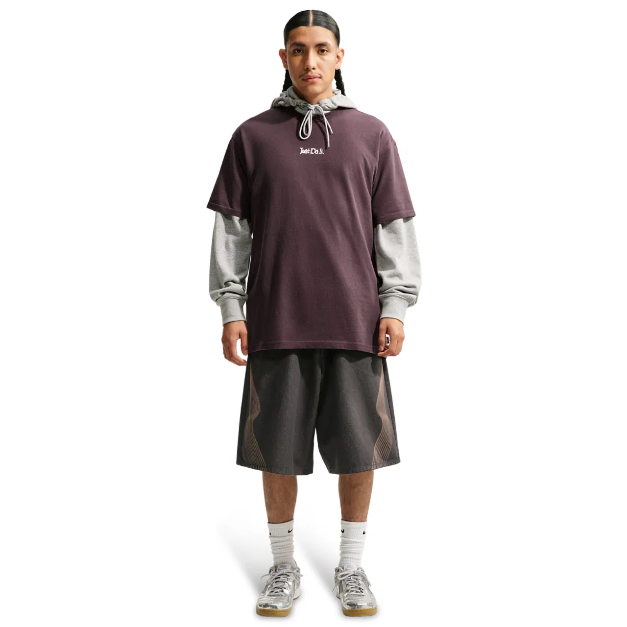 Мужская футболка свободного кроя NSW Loose Pre Wash Essential T-Shirt Nike, Tattoo — фото 4