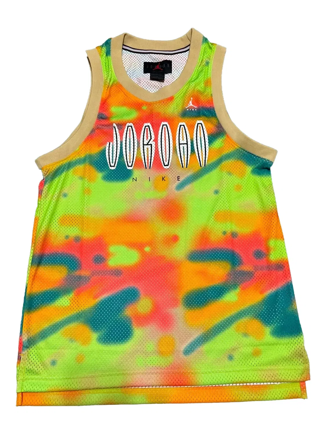 Топ Air Flight Mvp Multicolour Jordan, зеленый