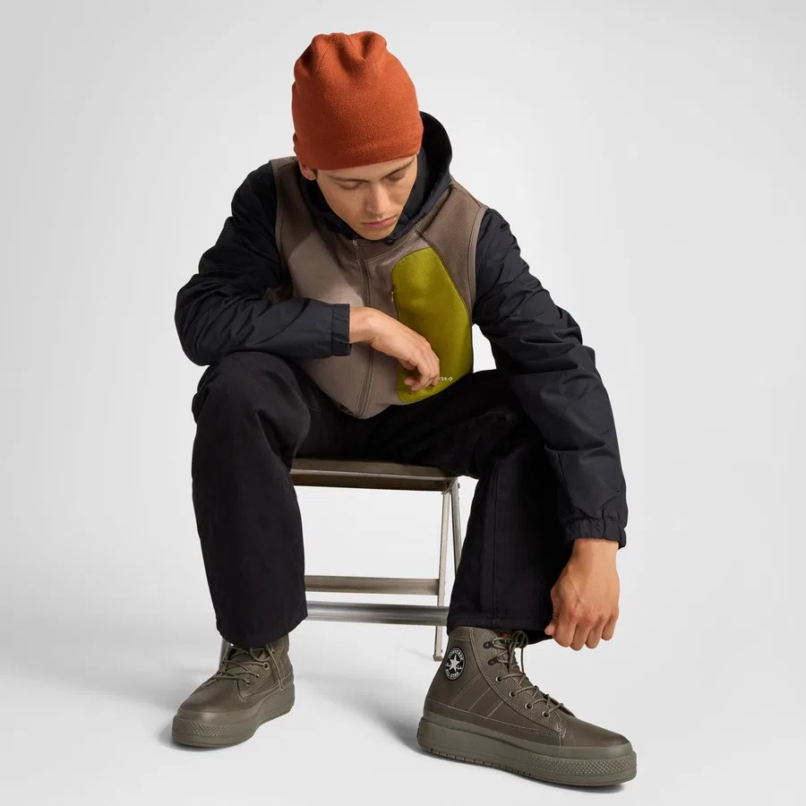 Ботинки с высоким берцем Converse Chuck Taylor All Star Equip, Коричневый — фото 4