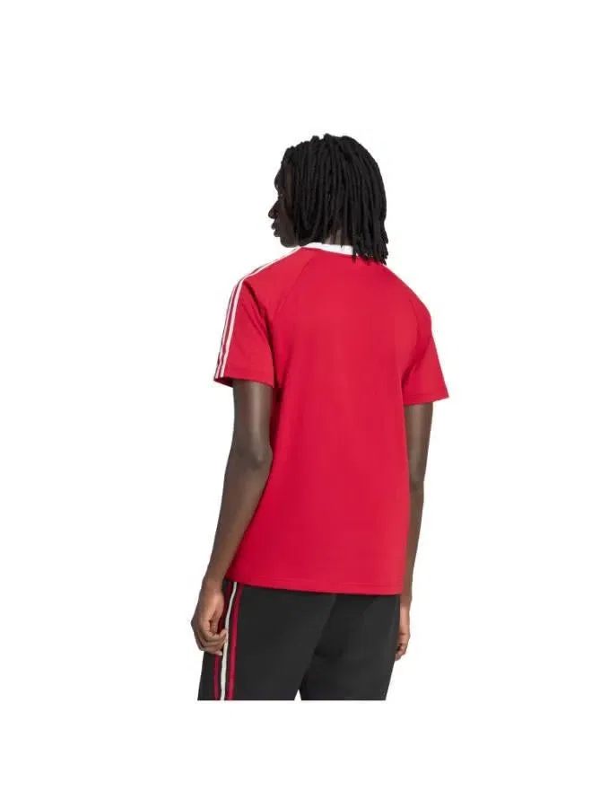 Футболка с принтом Manchester United Originals Adidas, красный — фото 2