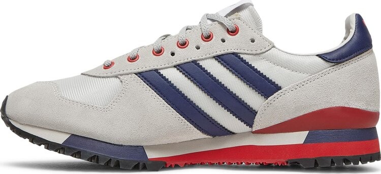 Кроссовки Adidas Hoylake SPZL 'Grey Power Red', серый — фото 4