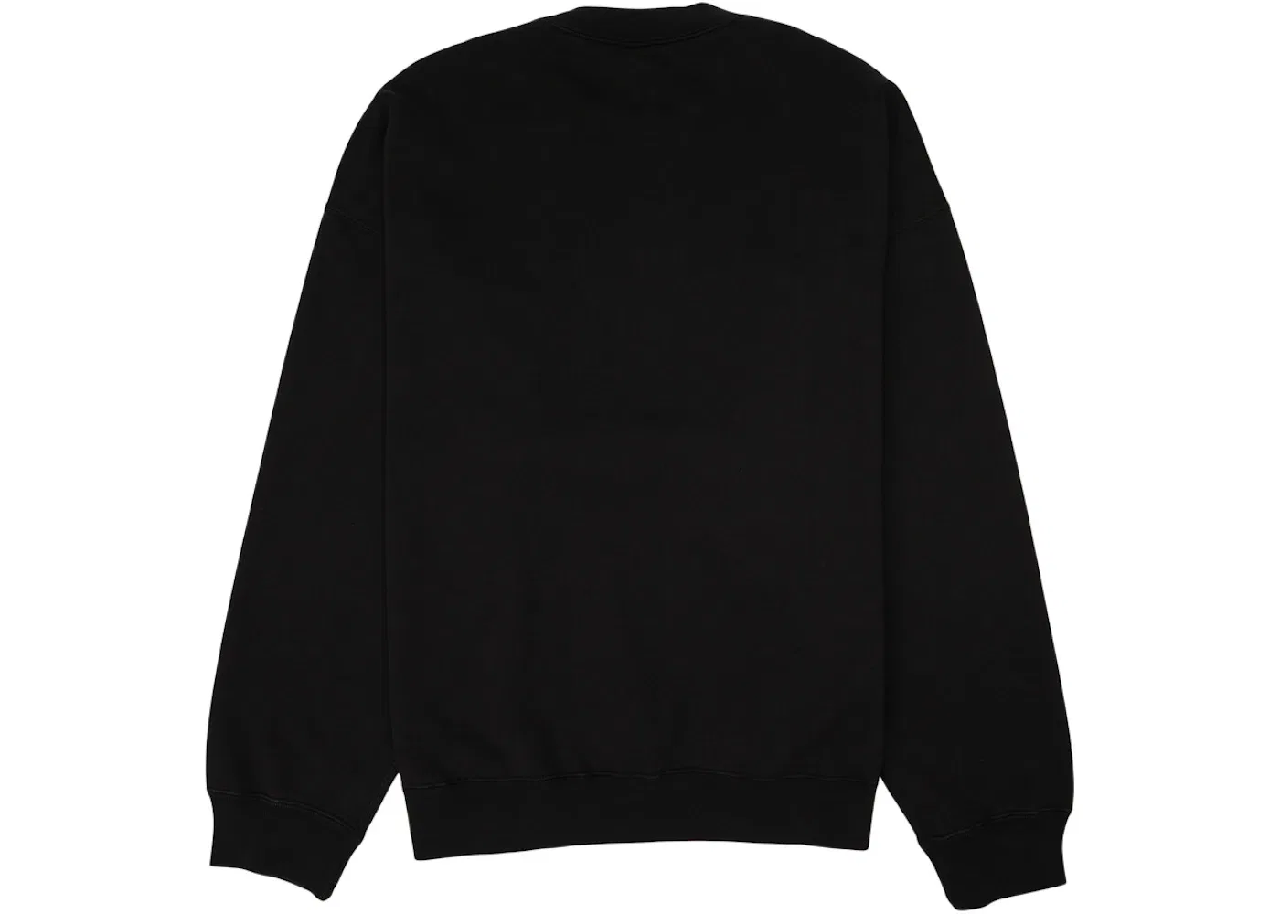 Мужской свитшот флисовый Crew Fleece Nike, Black — фото 2