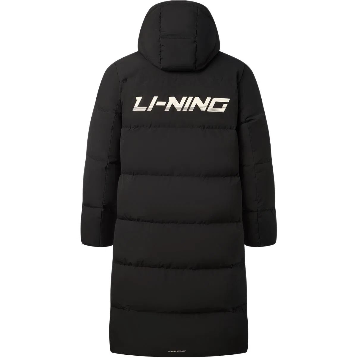 Детский пуховик с капюшоном Li-Ning, Черный — фото 3