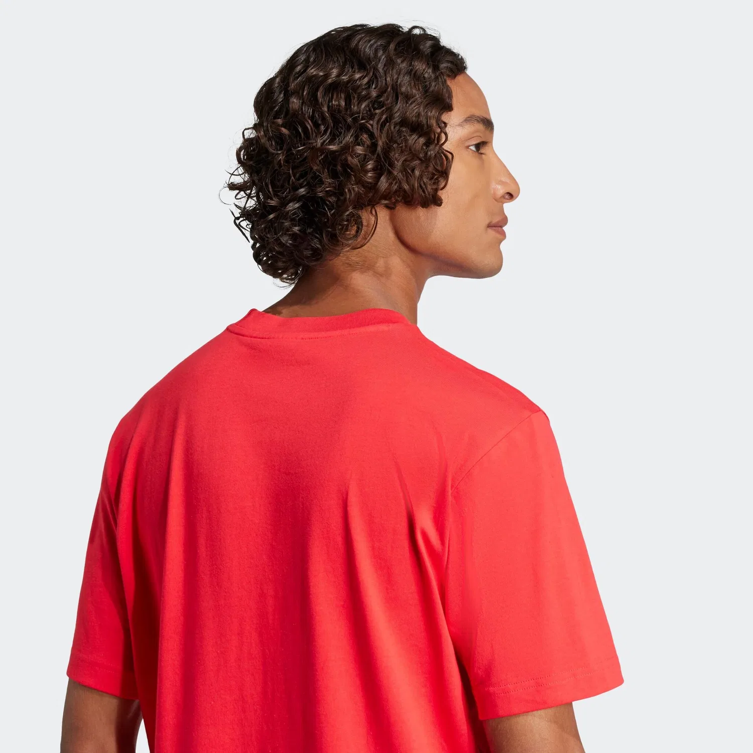 Детские хлопковые трикотажные шорты с логотипом Adidas Sportswear, Pure Ruby/Black — фото 4