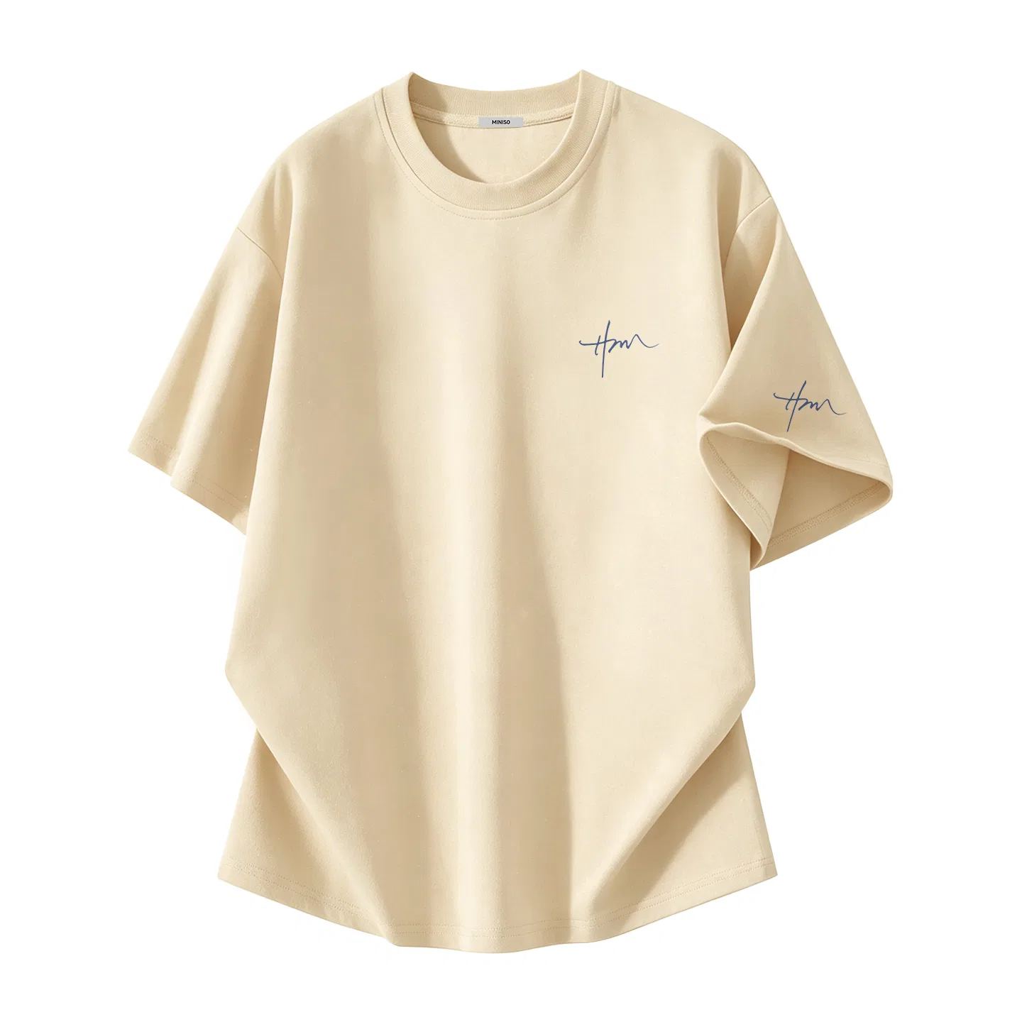 Футболка детская хлопковая MINISO, Light Beige