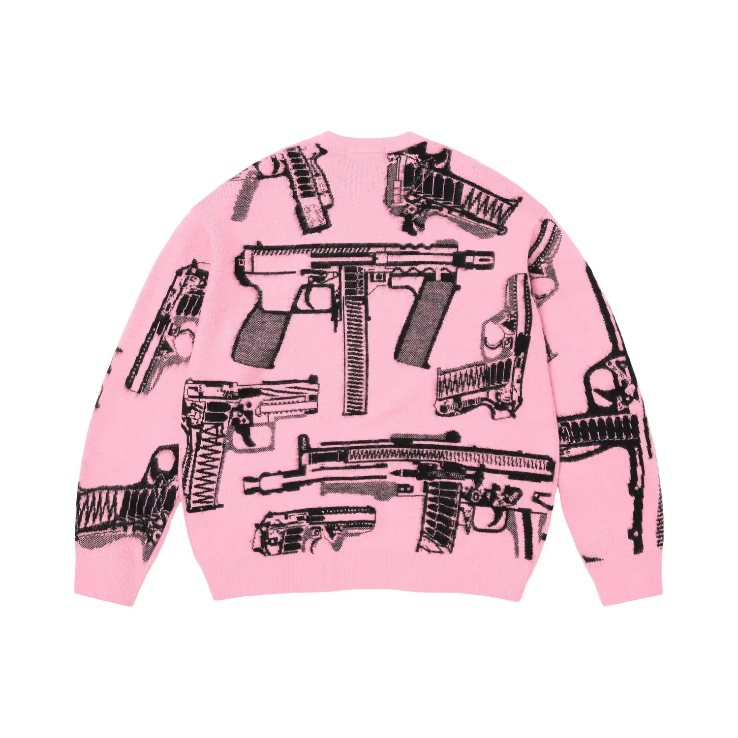 Свитер Supreme Guns, розовый — фото 2