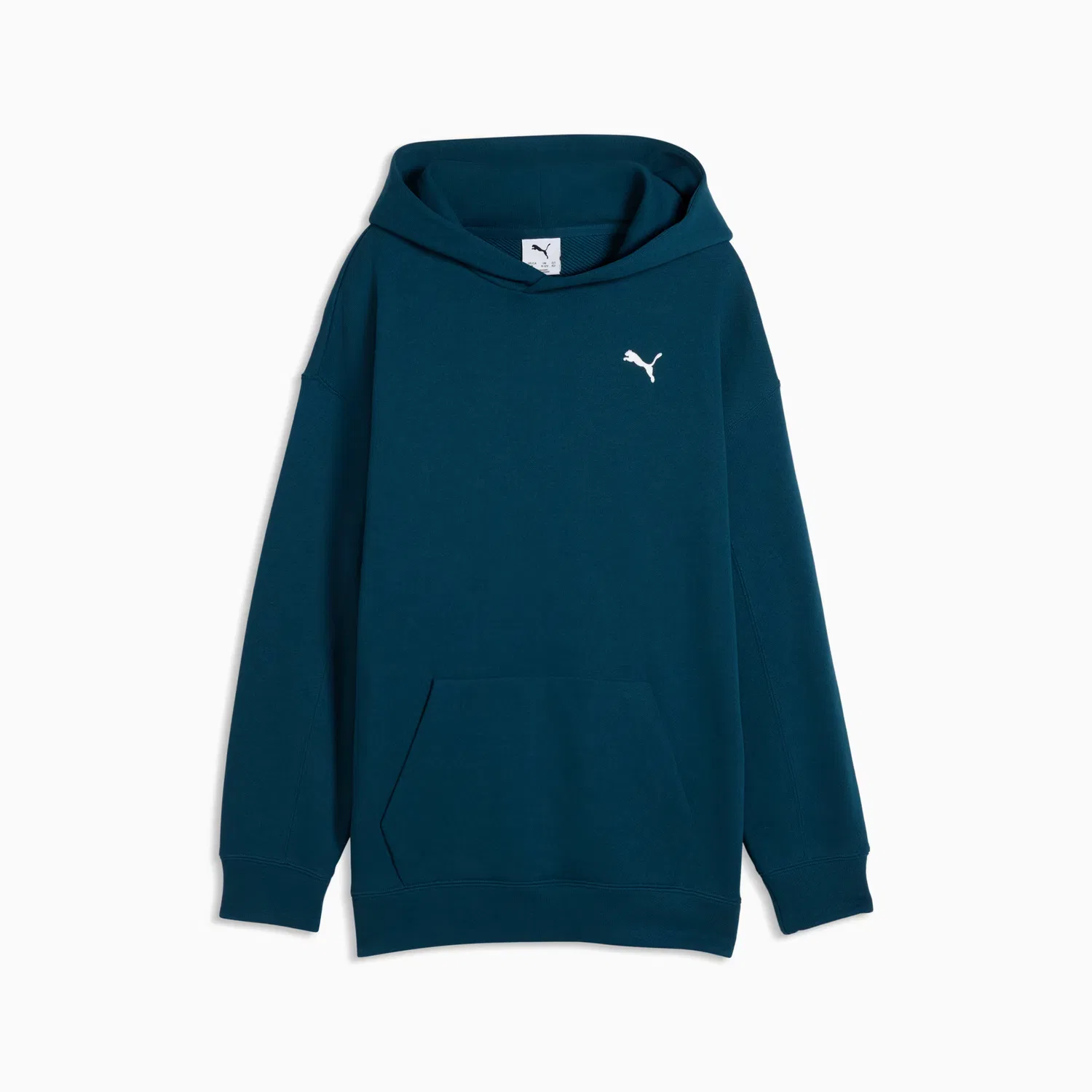 Толстовка большого размера для детей постарше Puma Essentials, Midnight Petrol — фото 4