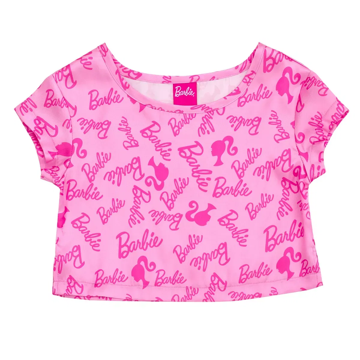 Детский комплект пижамы для девочек с принтом Barbie Lounge, Barbie, Pink — фото 3