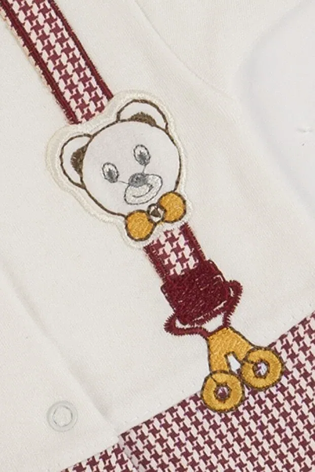 Детский комплект одежды для новорожденных хлопковый Neu Kids, Red — фото 3