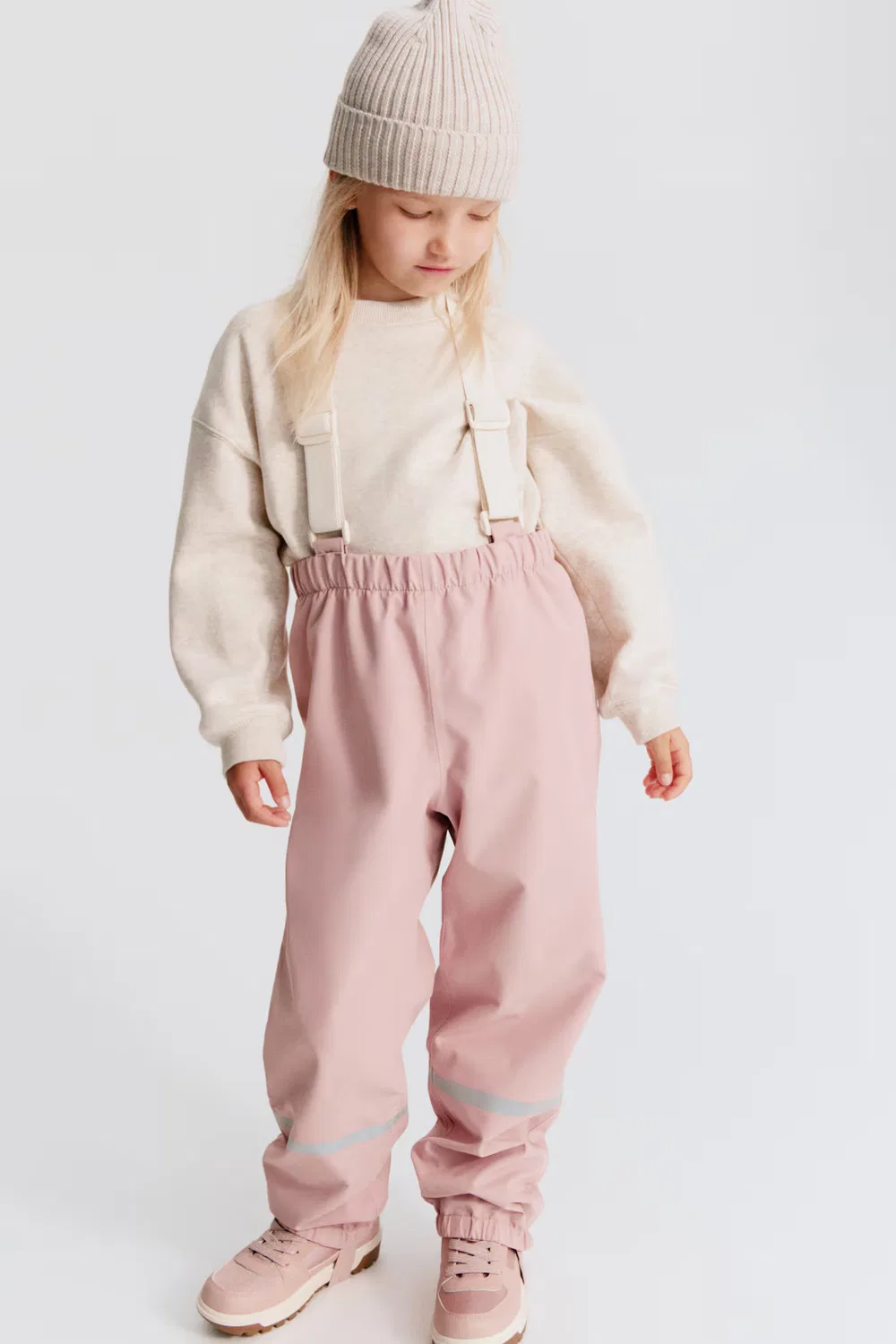 Водонепроницаемые брюки-хардшелл с функцией "по мере роста" H&M, Hellrosa — фото 2