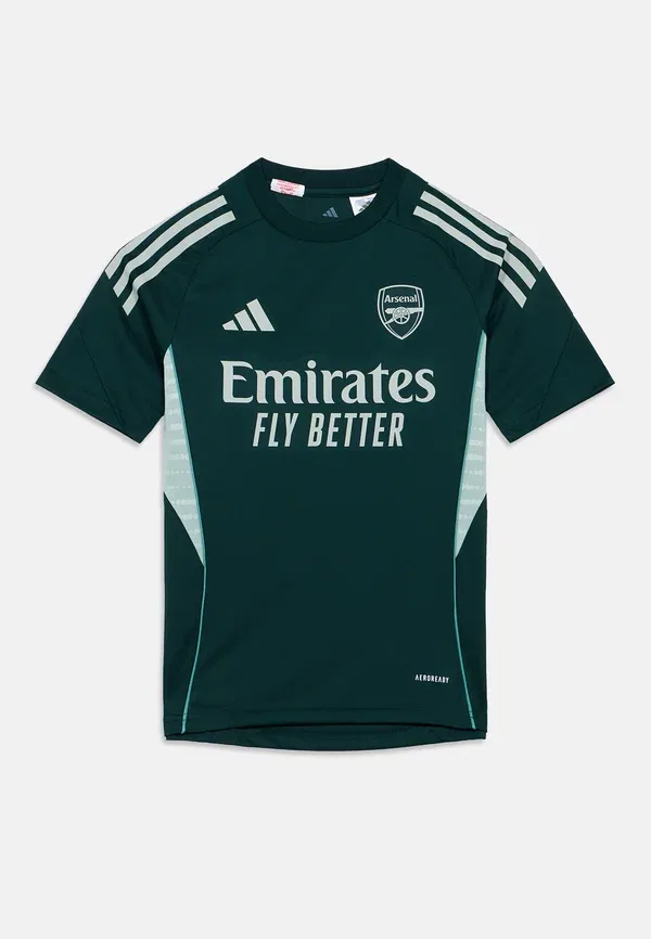 Детская футбольная футболка унисекс для тренировок в Арсеналтиро Adidas Performance