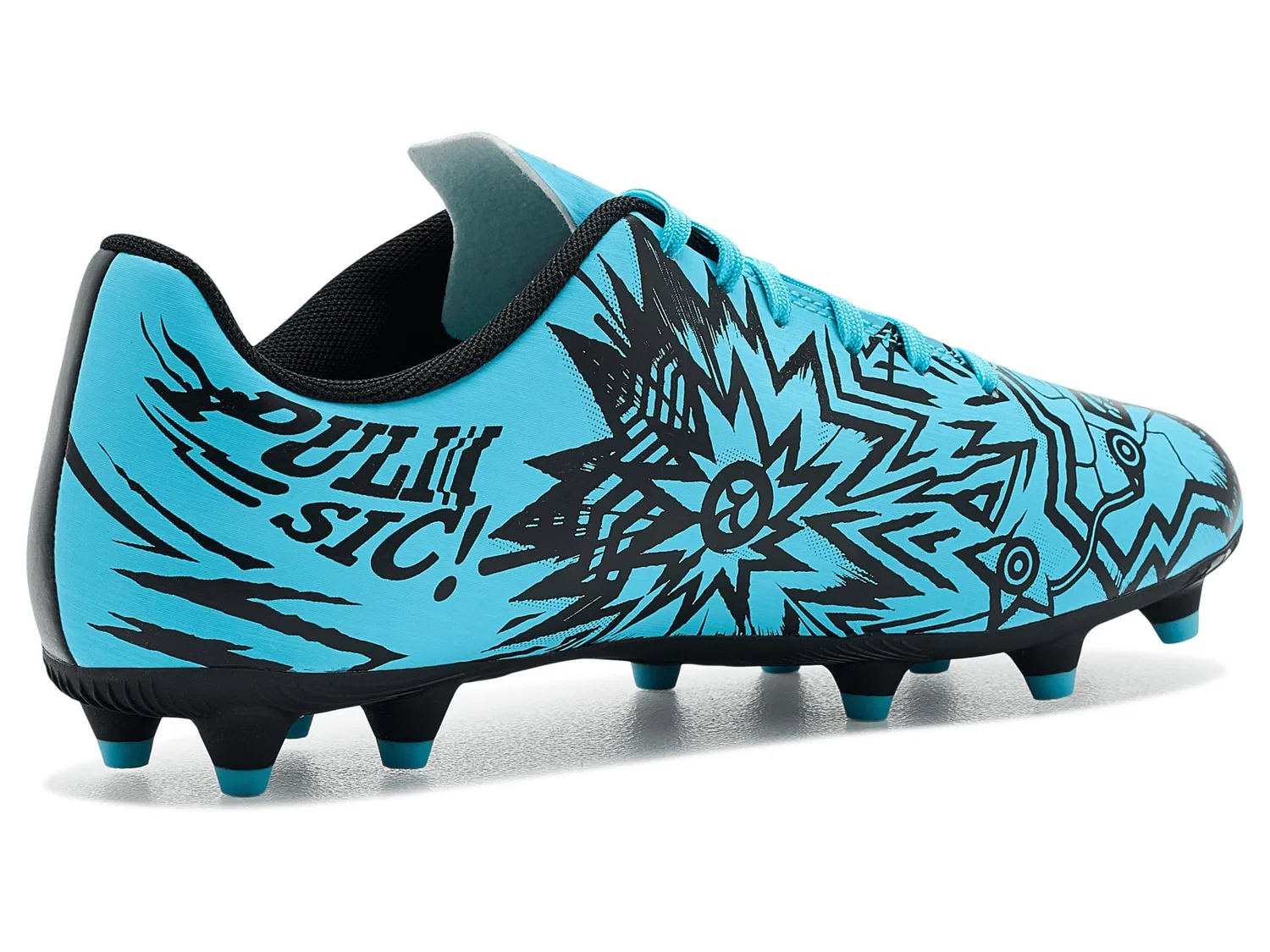 Бутсы Tacto II Christian Pulisic Firm, Artificial Ground Soccer Cleats (для малышей, маленьких и больших детей) Puma Kids, Hero Blue/Puma Black — фото 4
