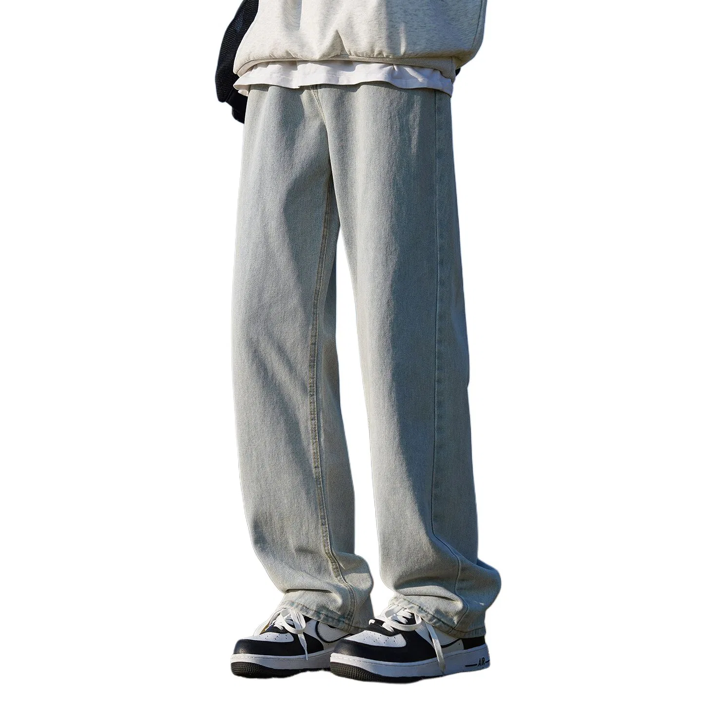 Детские джинсы прямого кроя Unisex Moderate Straight Fit Jeep, Light Blue