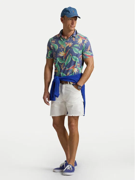 Поло standard fit Polo Ralph Lauren, мультиколор — фото 2