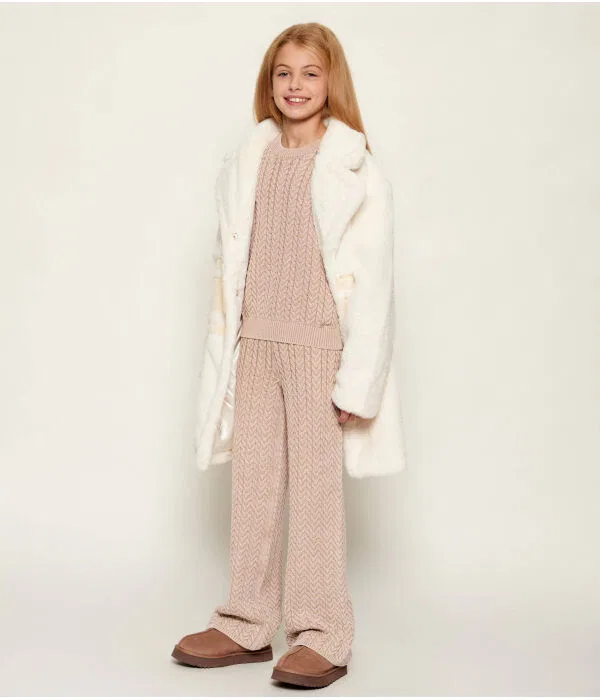 Детский комплект для девочек свободного кроя Guess, Rosa Cipria