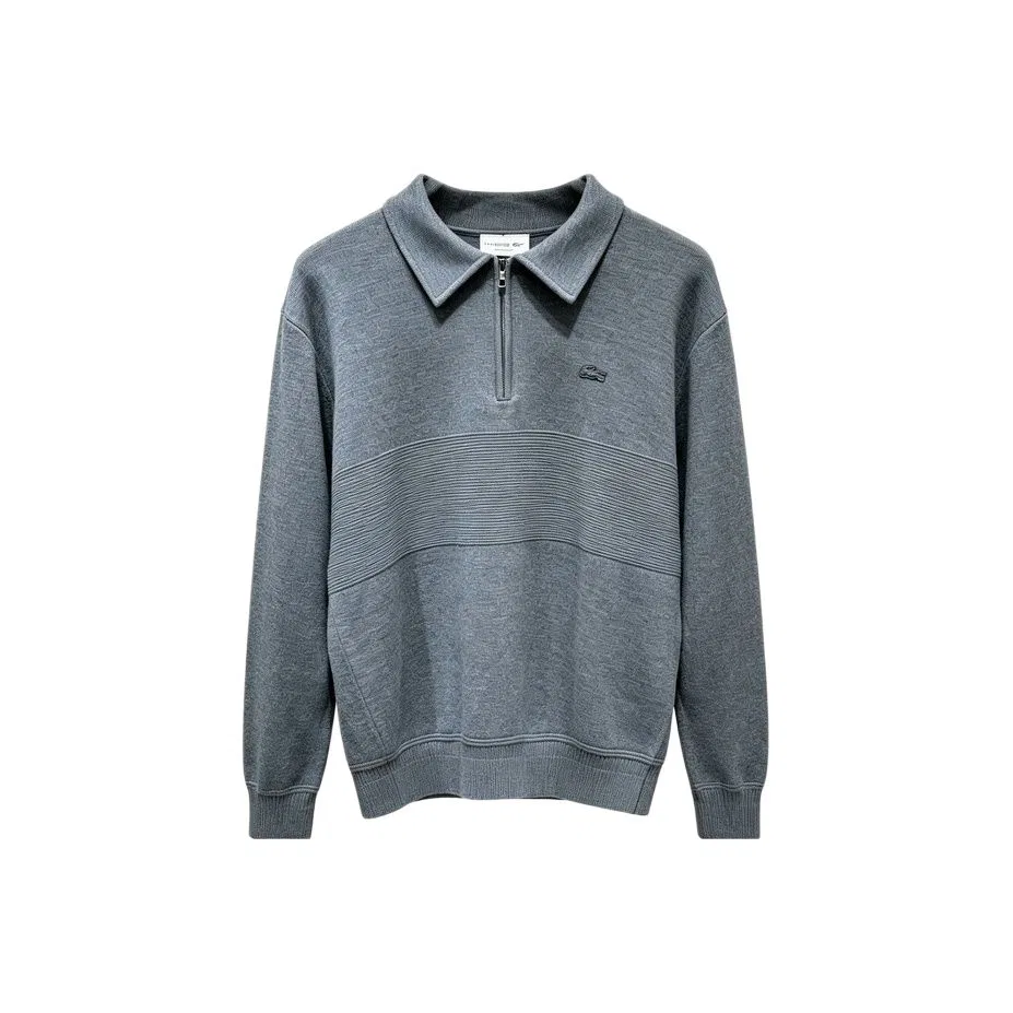 Мужской свитшот с воротником LACOSTE, 050
