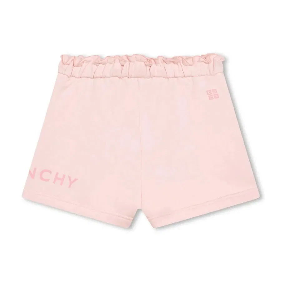 Шорты с принтом Girls Logo Print Givenchy, Marshmallow — фото 2