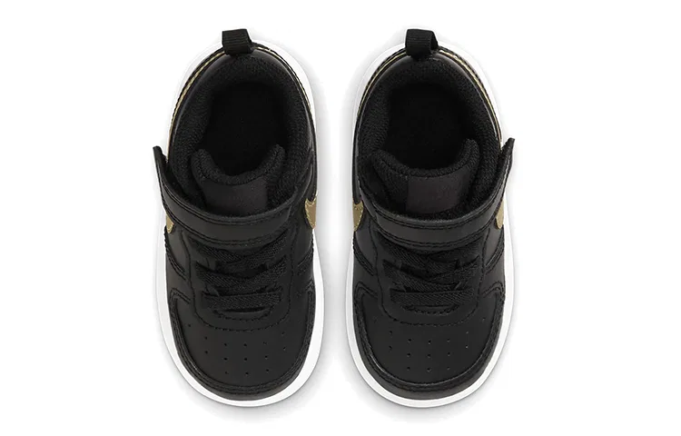 Детские кроссовки для малышей с кожаным верхом Nike Court Borough Low 2 — фото 4