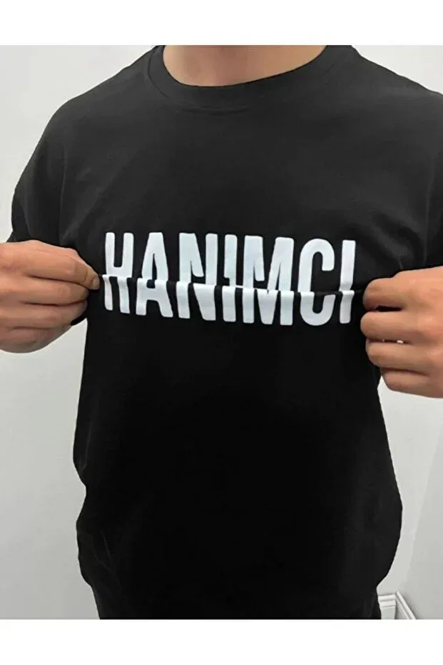 Мужская футболка с принтом Hanimci Vexor, Black