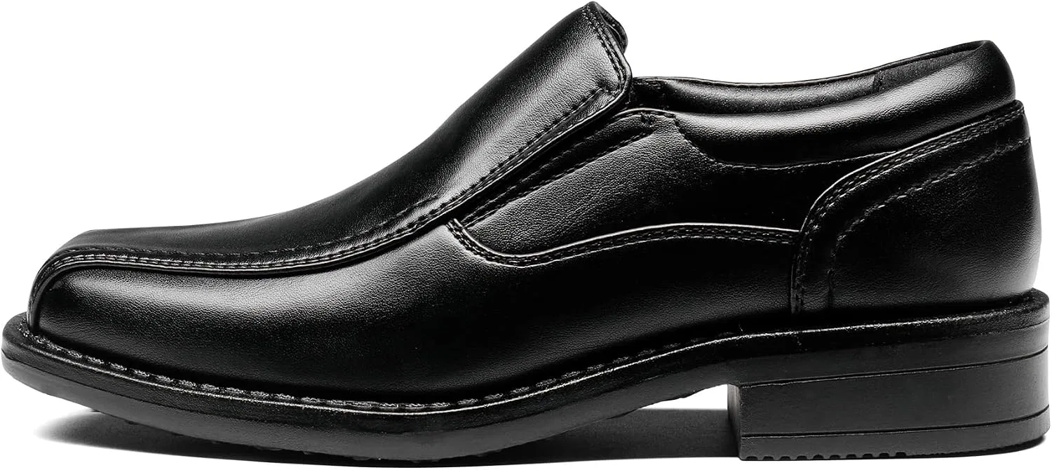 Детские туфли-лоферы для мальчиков Bruno Marc, Black — фото 2