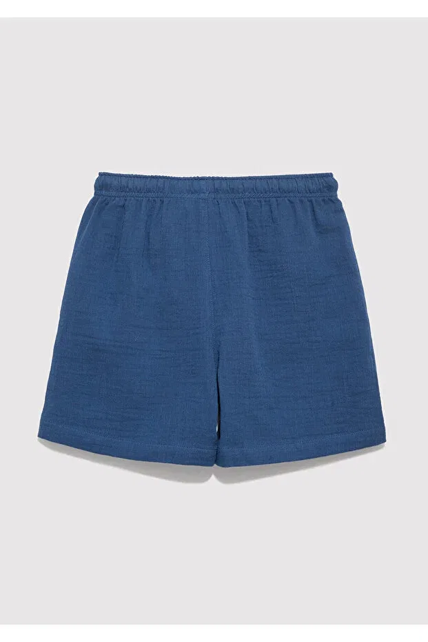 Детские шорты для девочек свободного кроя Mavi, Navy Blue — фото 3