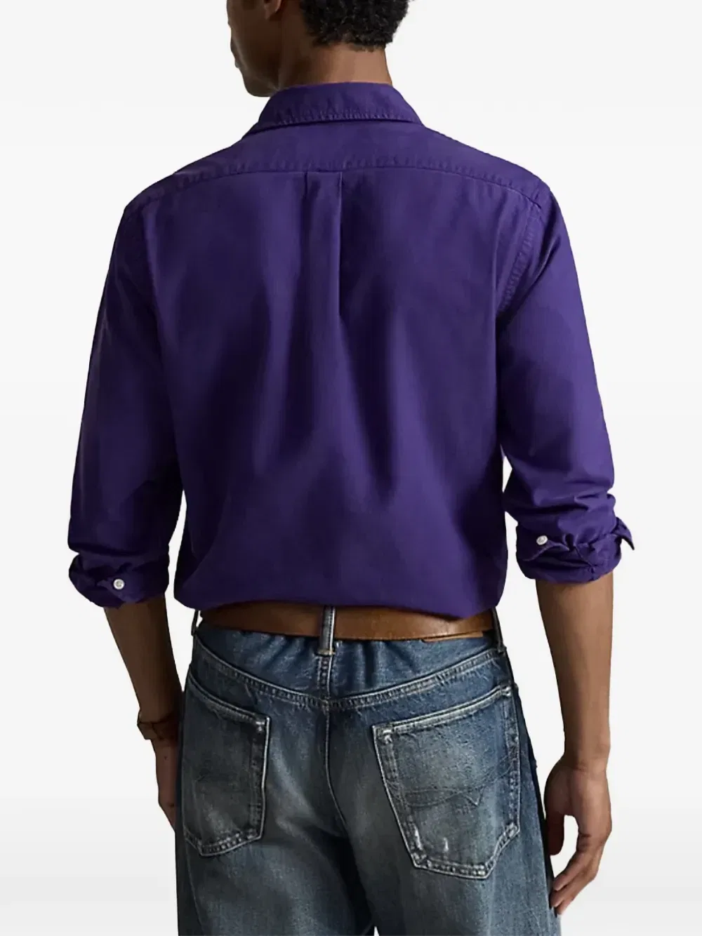 Рубашка оксфорд POLO RALPH LAUREN, фиолетовый — фото 3