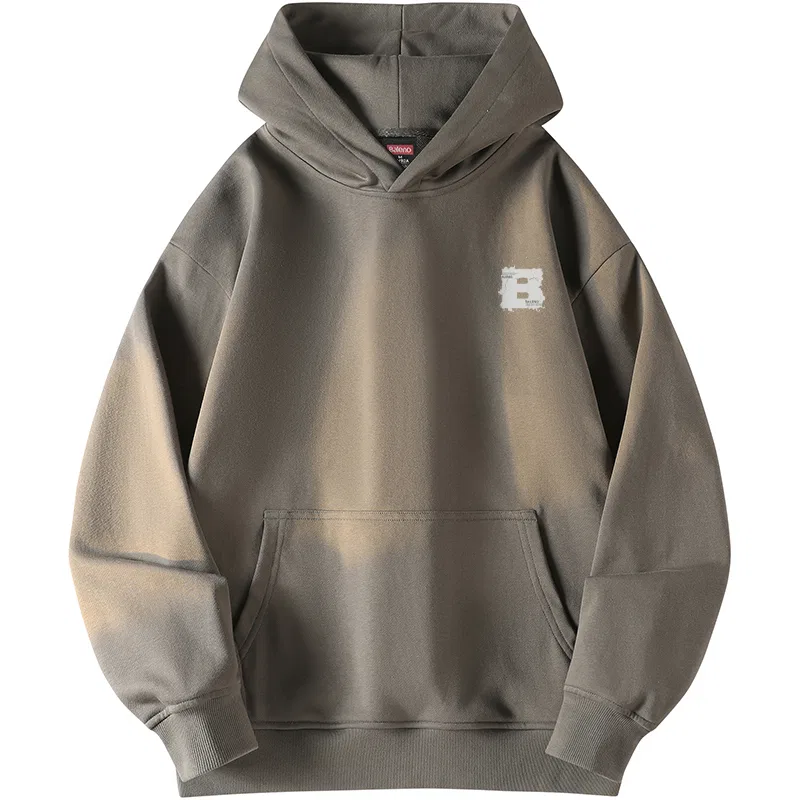 Детское худи без гендера с капюшоном BALENO, Light Army Green