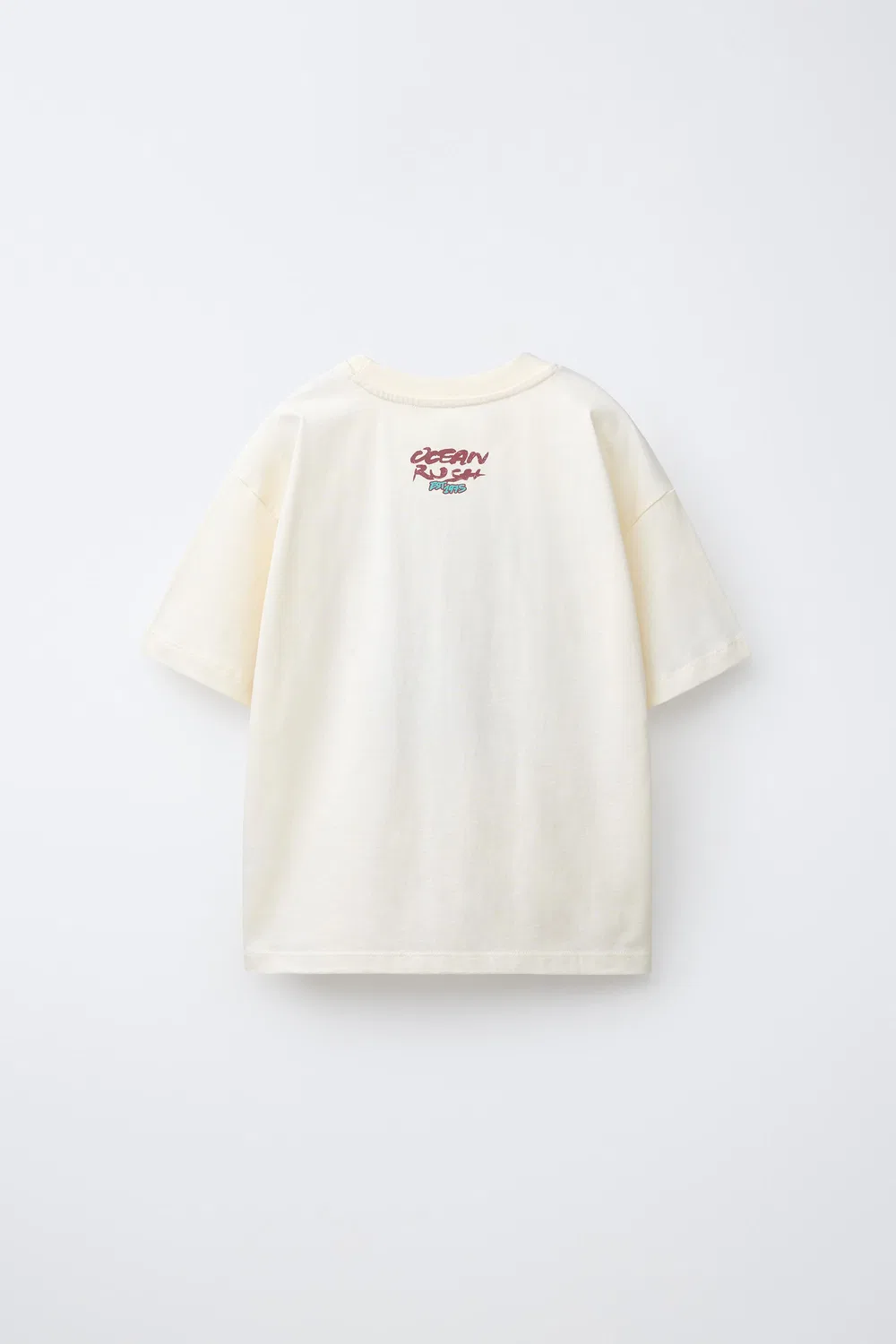 Футболка с принтом ZARA, White — фото 2
