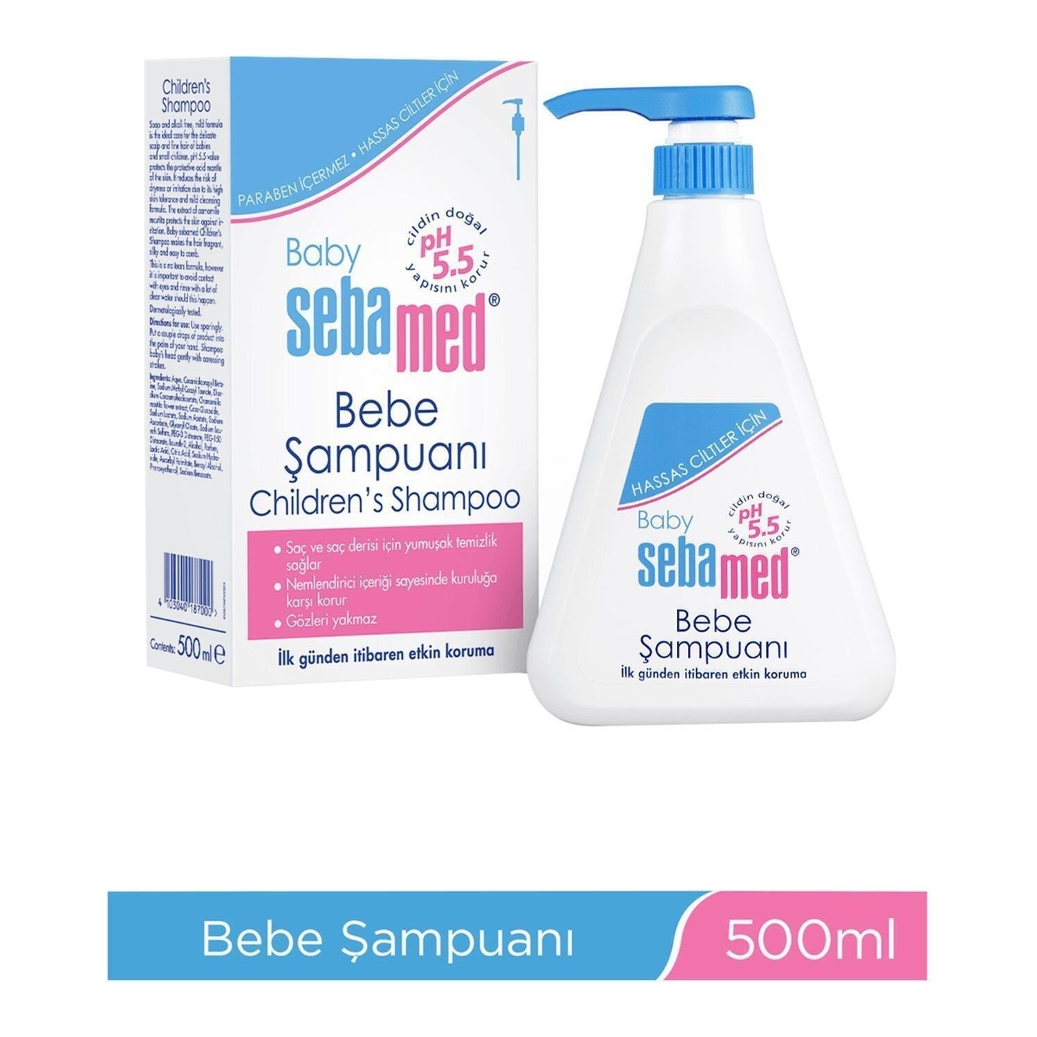 

Детский шампунь Sebamed Baby, 500 мл