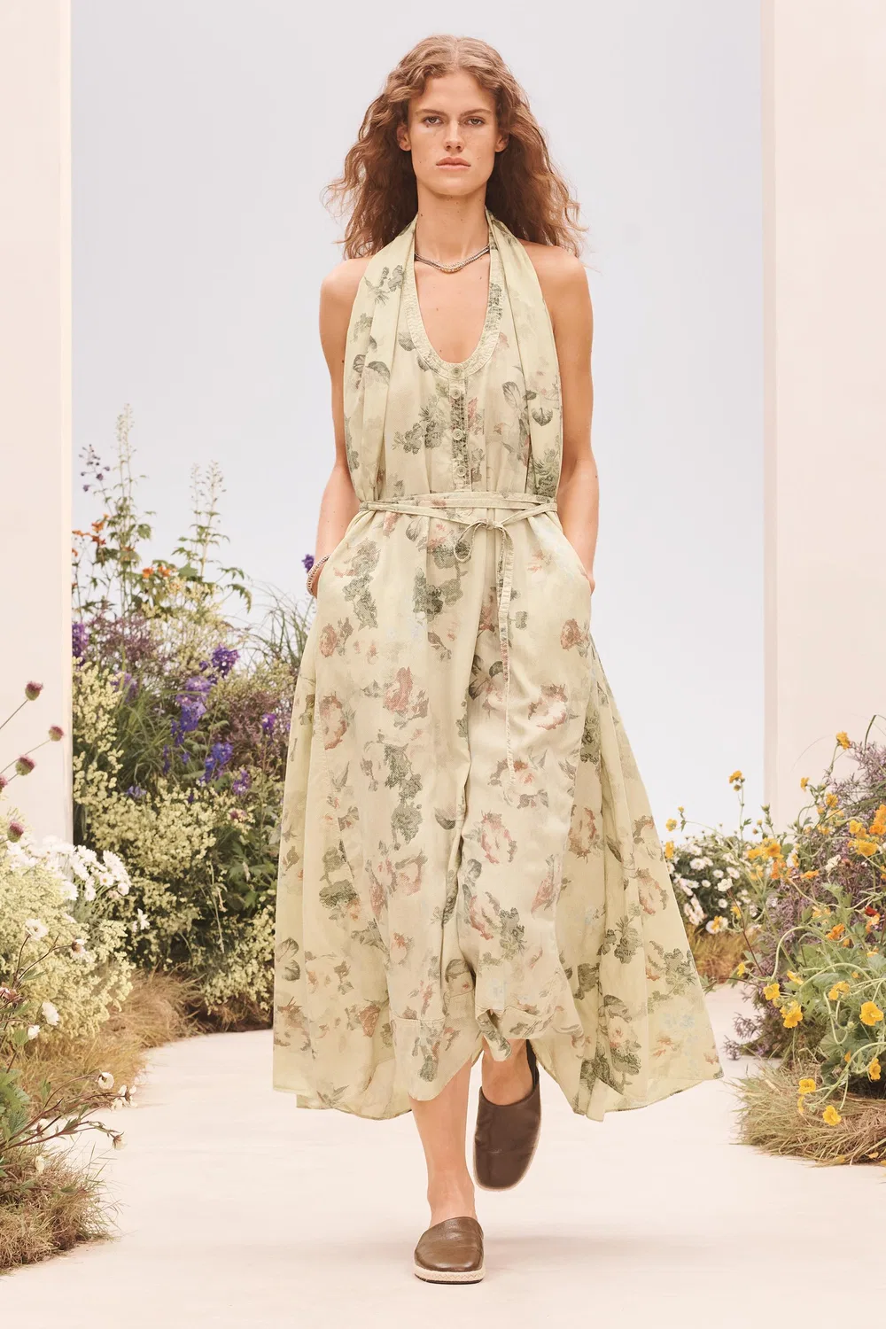 Платье FLWRS ZARA, Printed
