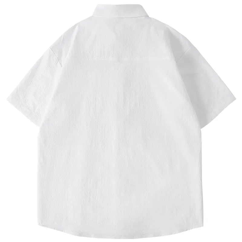 Детский комплект из рубашки и шорт Ice Silk Cooling MINISO, Navy Blue — фото 4