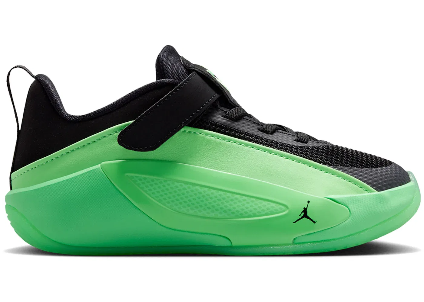 Детские кроссовки для мальчиков с поддержкой Jordan Luka 5 Jordan, Illusion Green/Black/Illusion Green