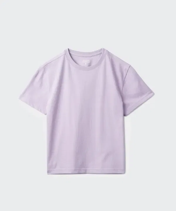 Футболка свободная, Musinsa Standard Kids, лавандовый — фото 2