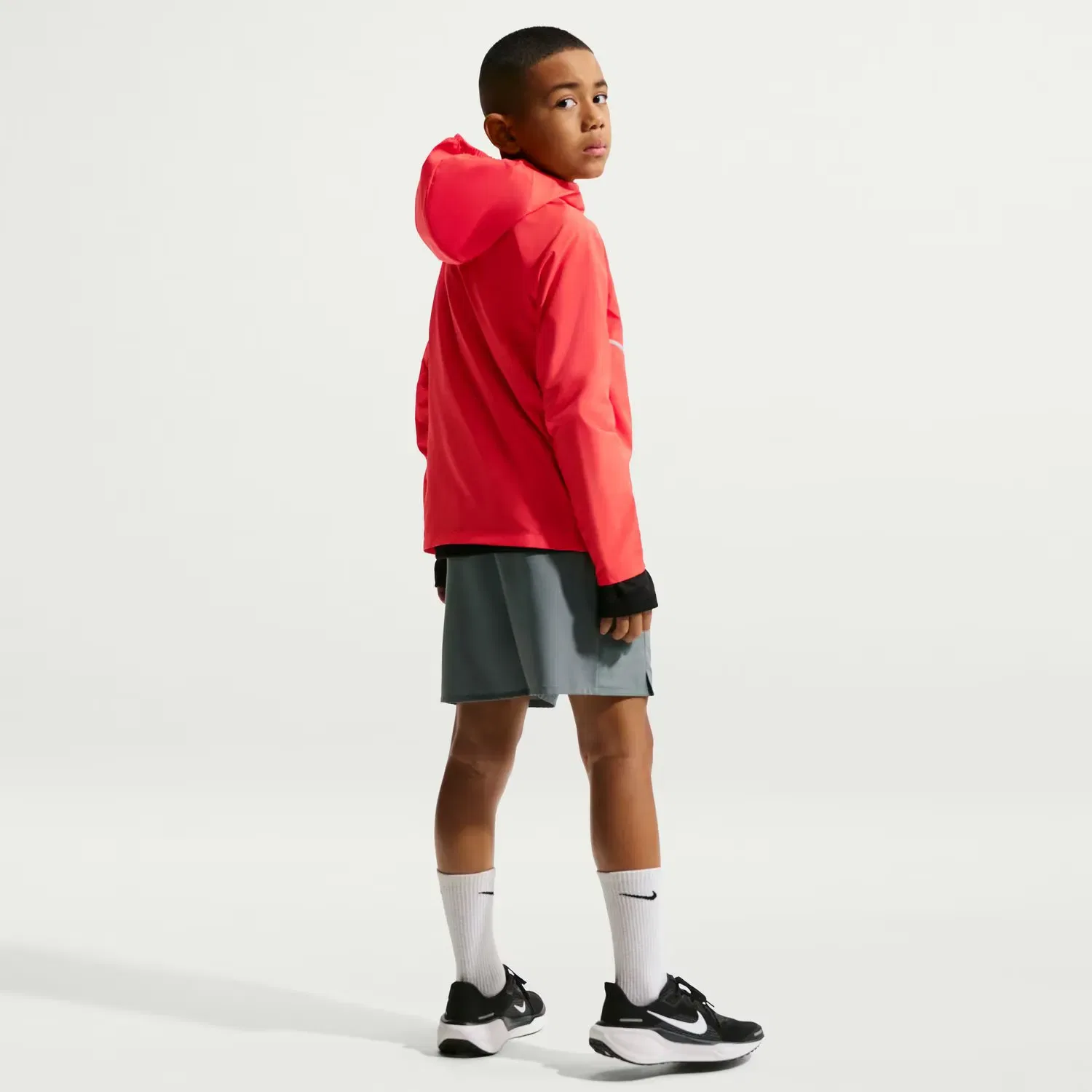 Детские шорты для мальчиков с технологией Dri-FIT Nike Miler, Grey — фото 2