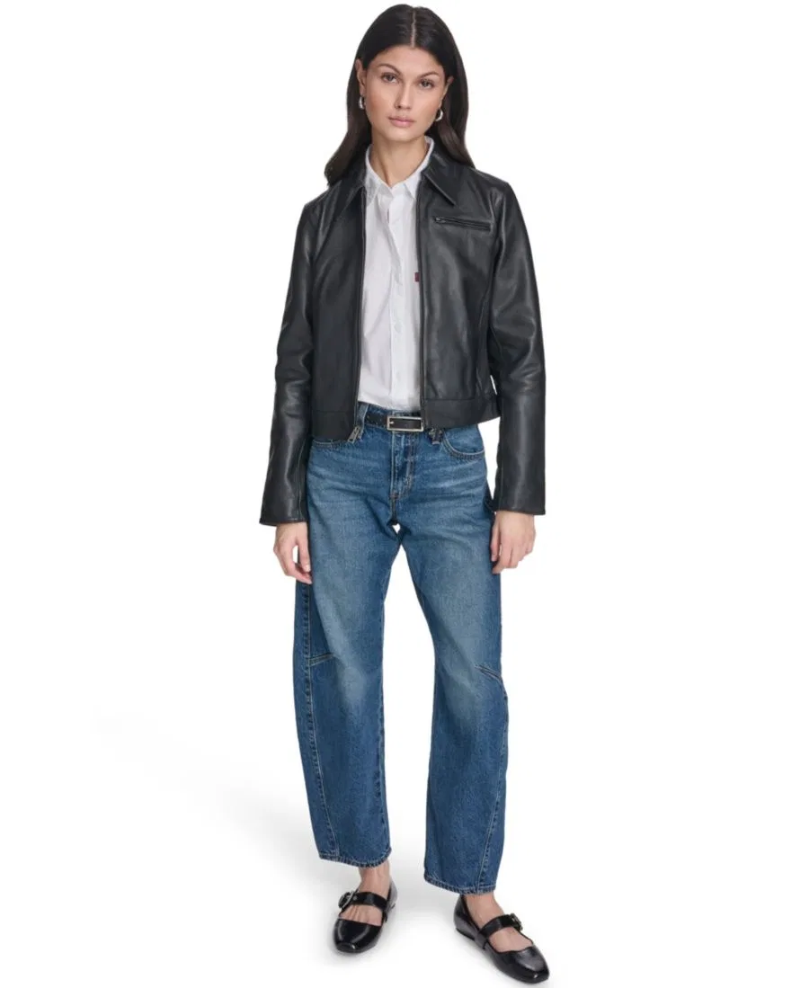 Женская куртка с отложным воротником Levi's, Black — фото 2