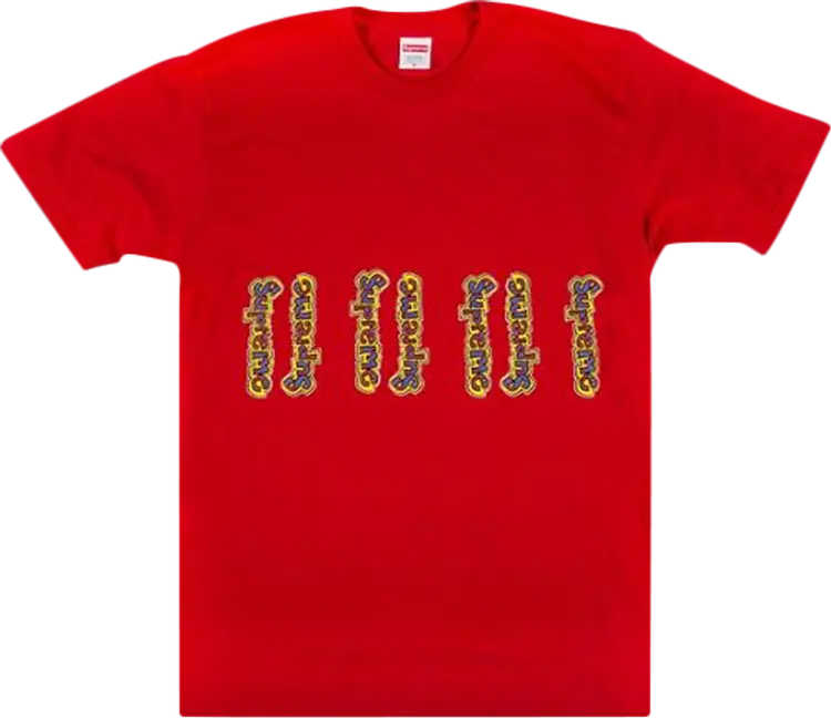 

Футболка Supreme Gonz Logo T-Shirt 'Red', красный