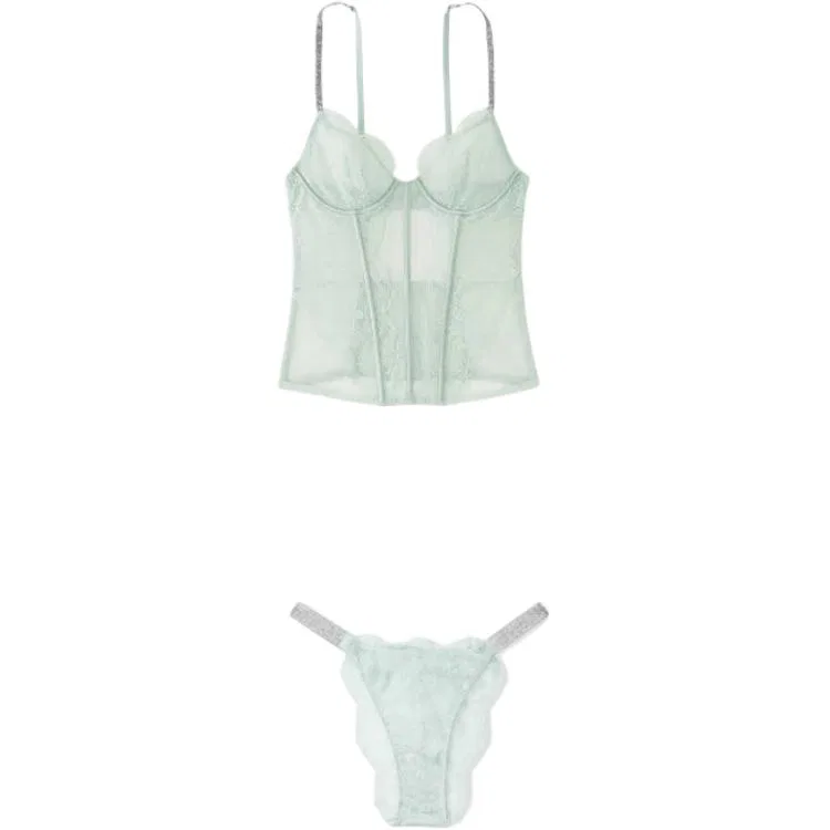 Женский комплект нижнего белья Mint Green Victoria's Secret, Цвет Mint Green