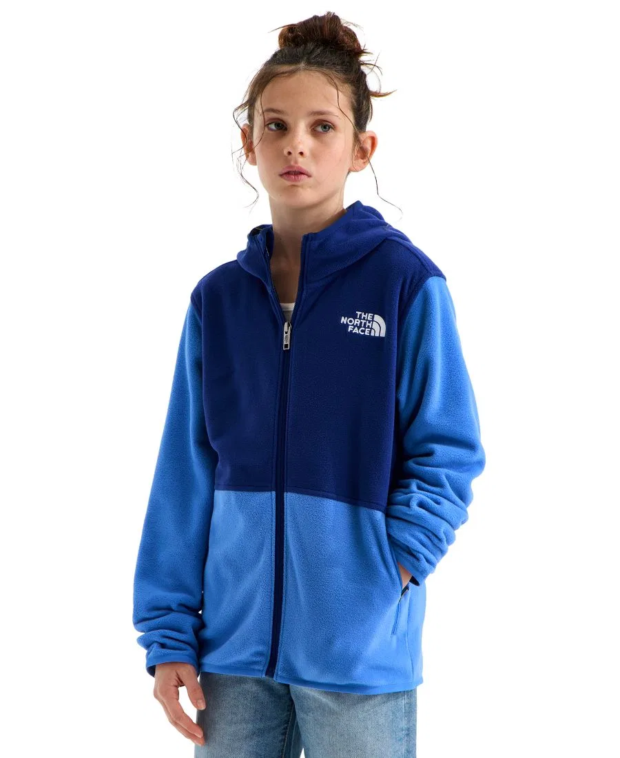 Детская куртка-худи с капюшоном и молнией Glacier The North Face, Bold Blue Active Blue — фото 2