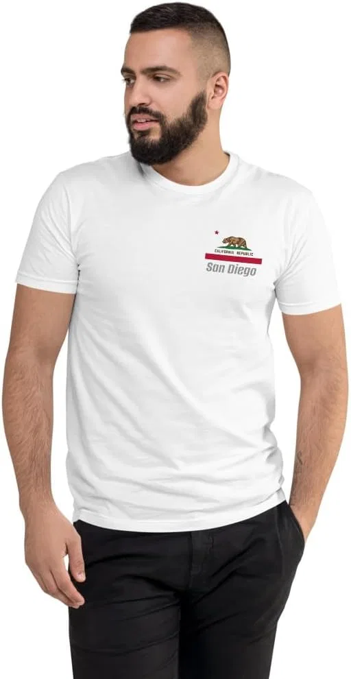 Мужская футболка с коротким рукавом 3600 Premium Fitted, White