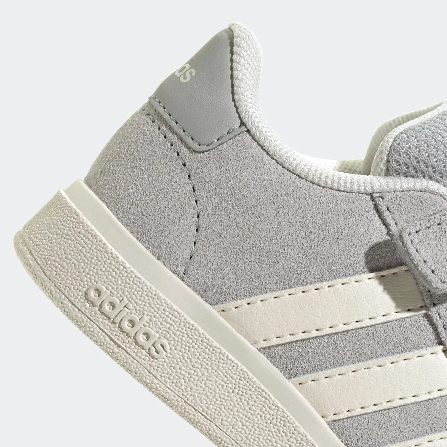 Детские кроссовки в стиле Campus 00 Adidas Sportswear, Grey Two/Off White — фото 4