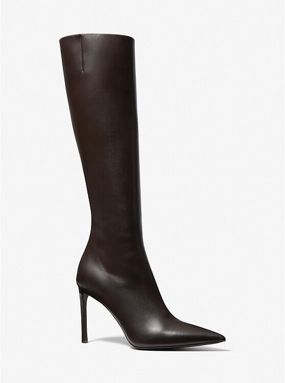 

Кожаные сапоги Michael Kors Collection Tatjana, коричневый