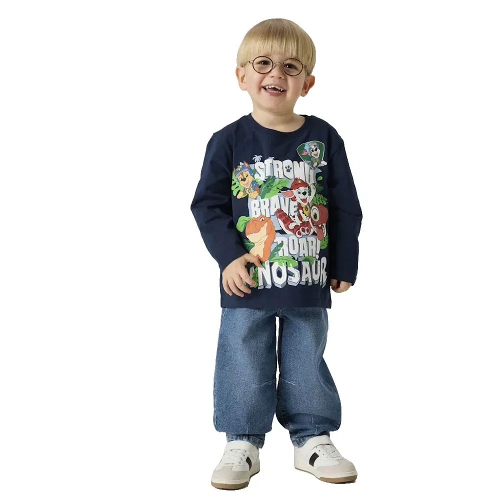 Детская футболка с длинным рукавом с принтом Jik Paw Patrol Name it, Blue — фото 4