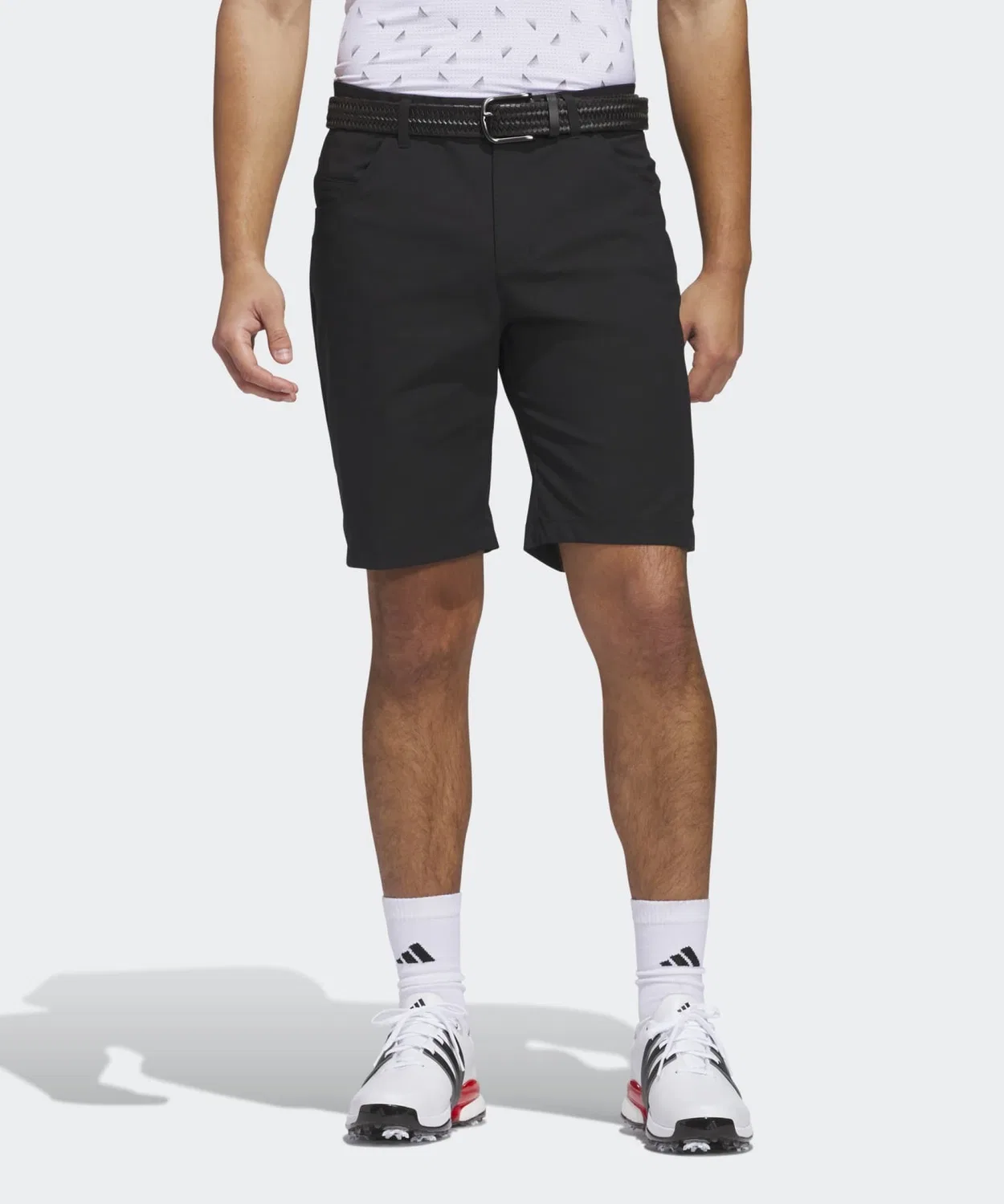 Мужские шорты для гольфа с водоотталкивающей пропиткой, 5 карманов, Adidas, Black