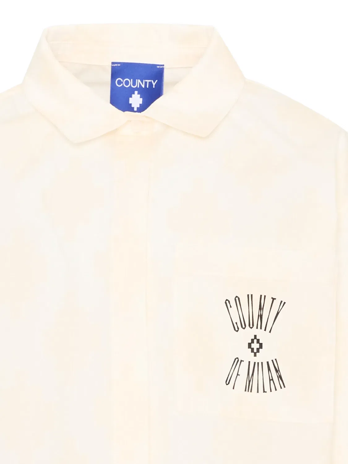 Marcelo Burlon County of Milan Худи с логотипом - нейтральные оттенки — фото 2