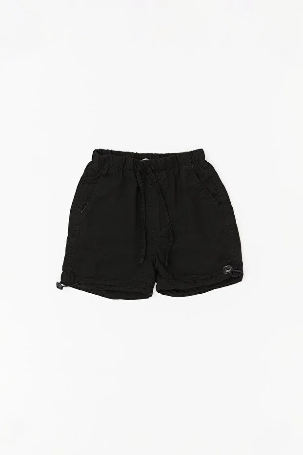 Детские шорты для девочек с принтом Paulmark, Black