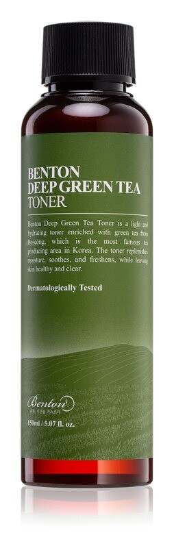 

Увлажняющий тоник для лица с зеленым чаем Benton Deep Green Tea