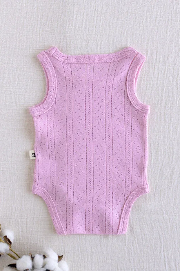 Детское боди для девочек кружевное Mimu Baby, Candy — фото 2