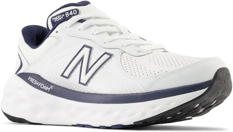 Детская обувь New Balance 574 New-b V2 Familiar Ground на липучке, White/Team Navy/White — фото 4
